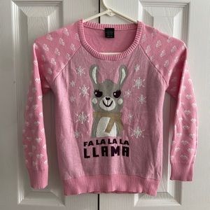 llama sweater - size Medium - brand unknown